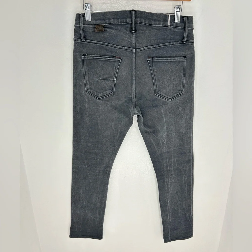 Matias Sol Jeans Gray Faded Denim Size 30x26.5 Selvedge Made‎ In USA Pants